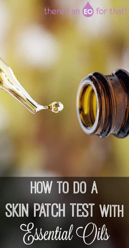 Learning how to do a skin patch test with essential oils is one of the most important things to learn when using these potent plant essences. This knowledge will help you determine which oils are safe for you and your family and which ones cause irritation! #essentialoils #skinpatchtest #allergies