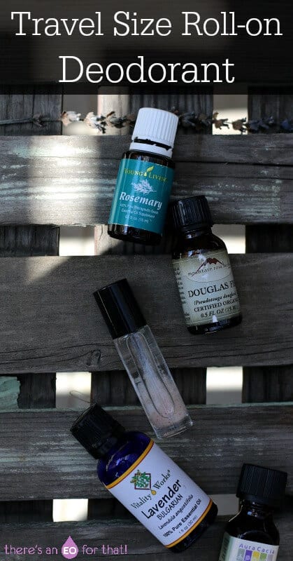 Travel Size Roll-on Deodorant - Making your own roll-on deodorant is a great way to keep things healthy and chemical-free! Swipe it on and enjoy a snapshot of natural scent that keeps you fresh while out on the go.